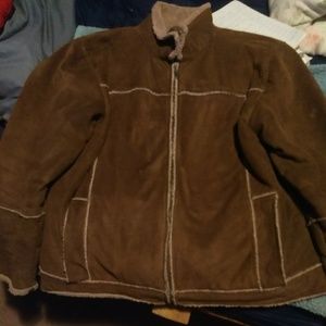 Brown aeropostle winter coat